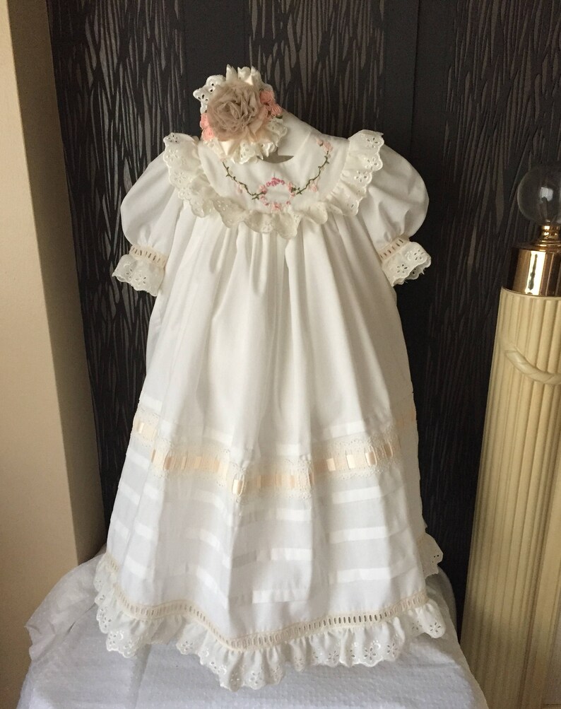 childrens special occasion outfits toddler fancy robes, spanish handmade kids clothes baby christening dress girl baptism frock
