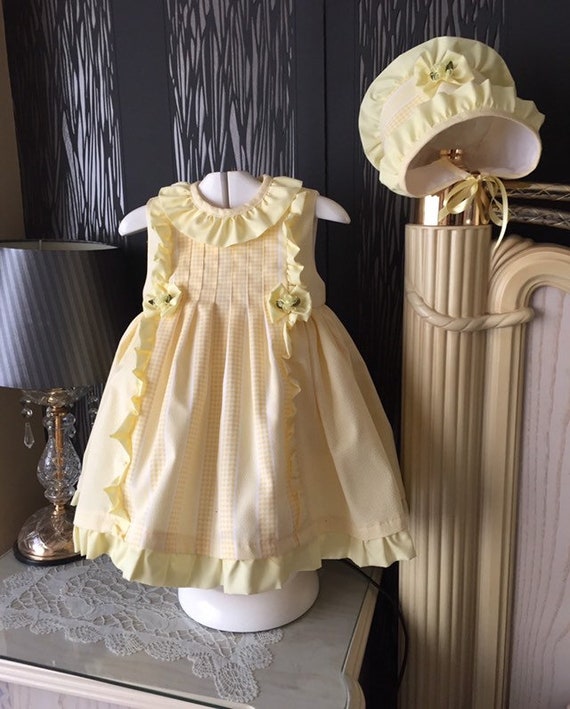 childrens yellow dress