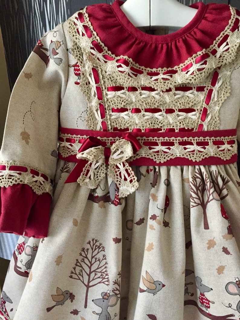 baby girl spanish christmas outfit
