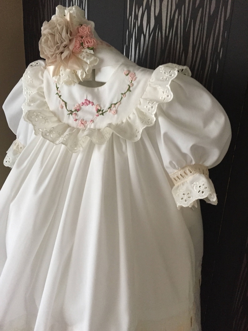 childrens special occasion outfits toddler fancy robes, spanish handmade kids clothes baby christening dress girl baptism frock