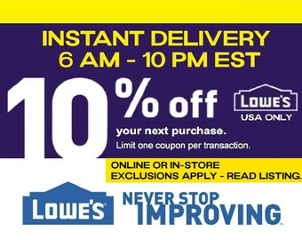 Home Depot Coupon Code - Etsy