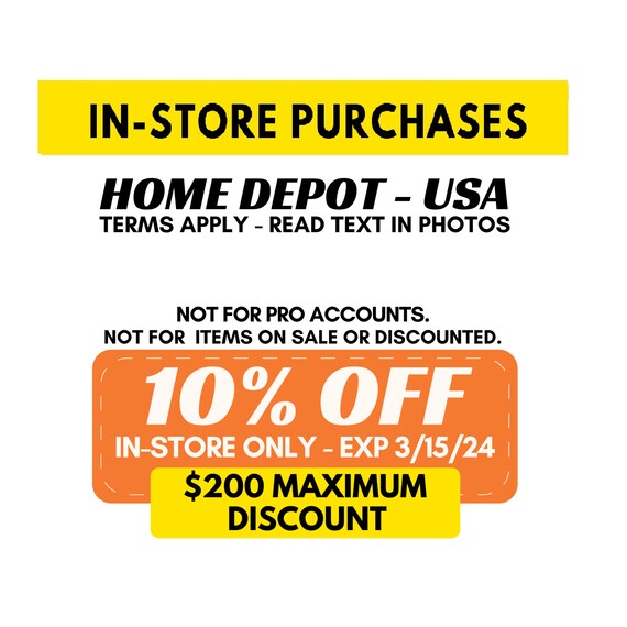 Home depot 10 off coupon deals