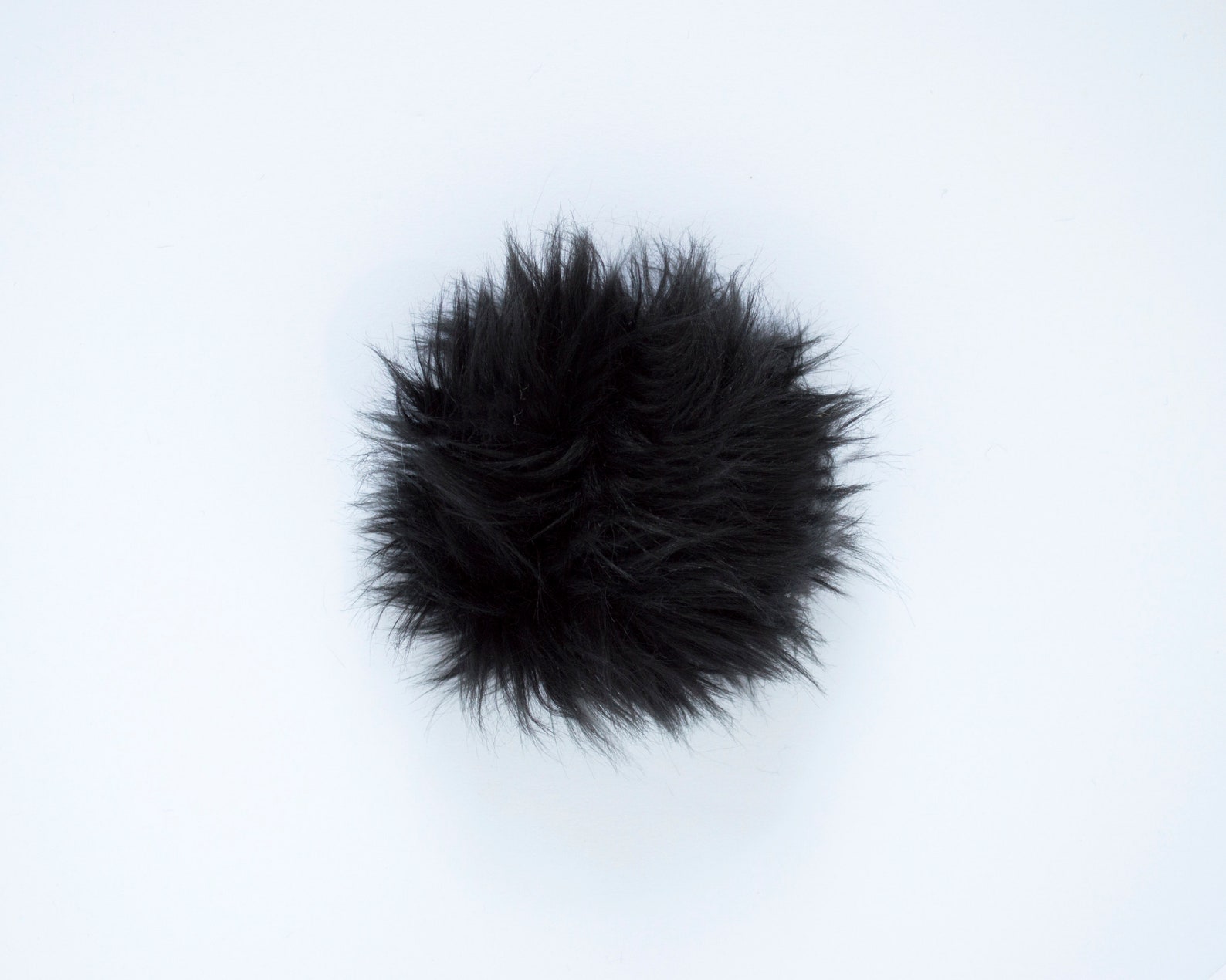 Black Bunny Tail Handmade Black Bunny Costume Tail Clip on Etsy