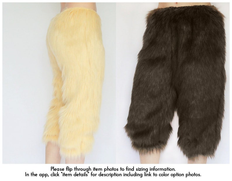 Satyr Cosplay Mens Satyr Costume Womens Faun Pants Halloween Satyr Costume Satyr Costume Pants Faun Costume Fur Faun Pants Cosplay