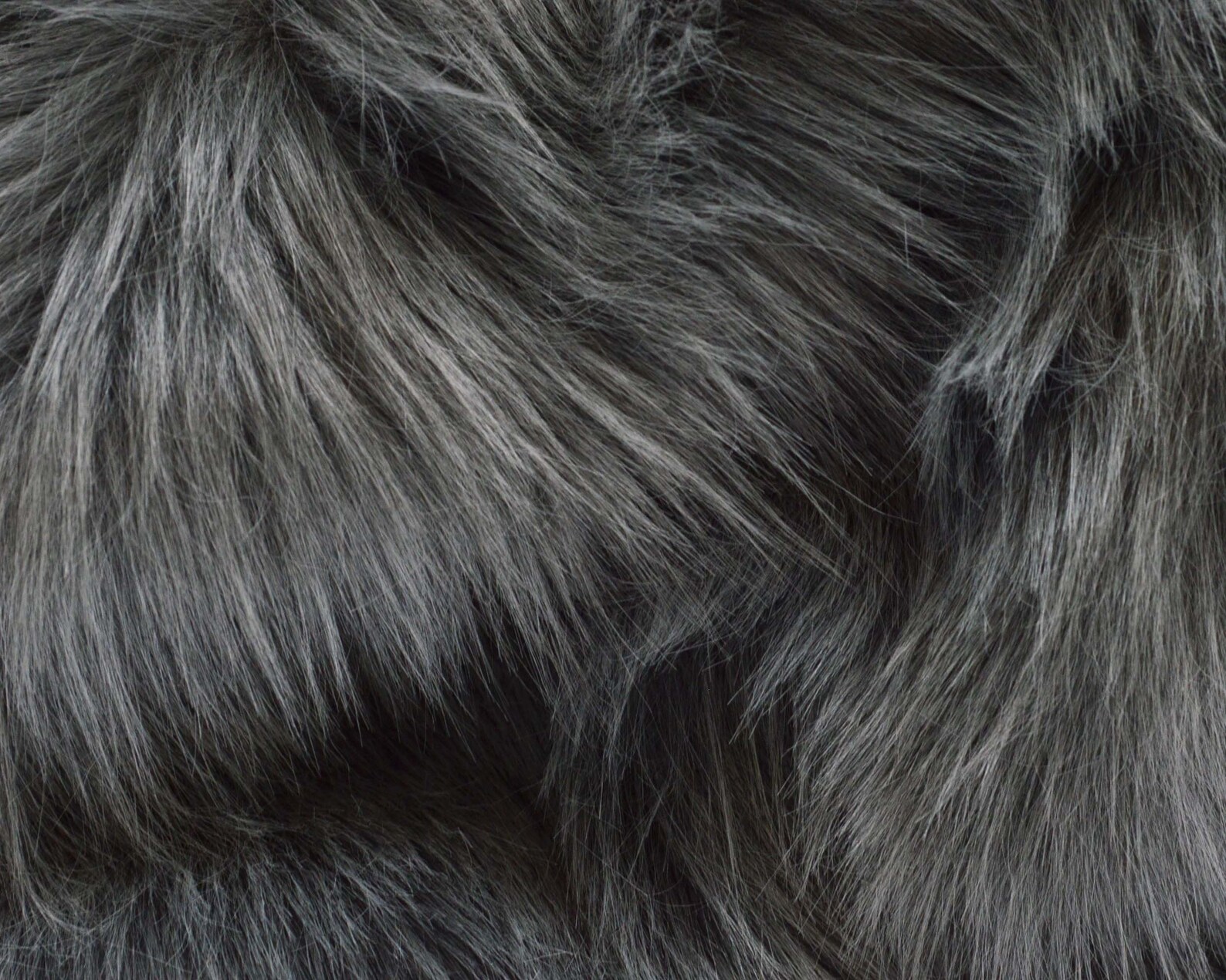 Gray Faux Fur Fabric Craft Squares Gray Fur Fabric Gray Faux Etsy