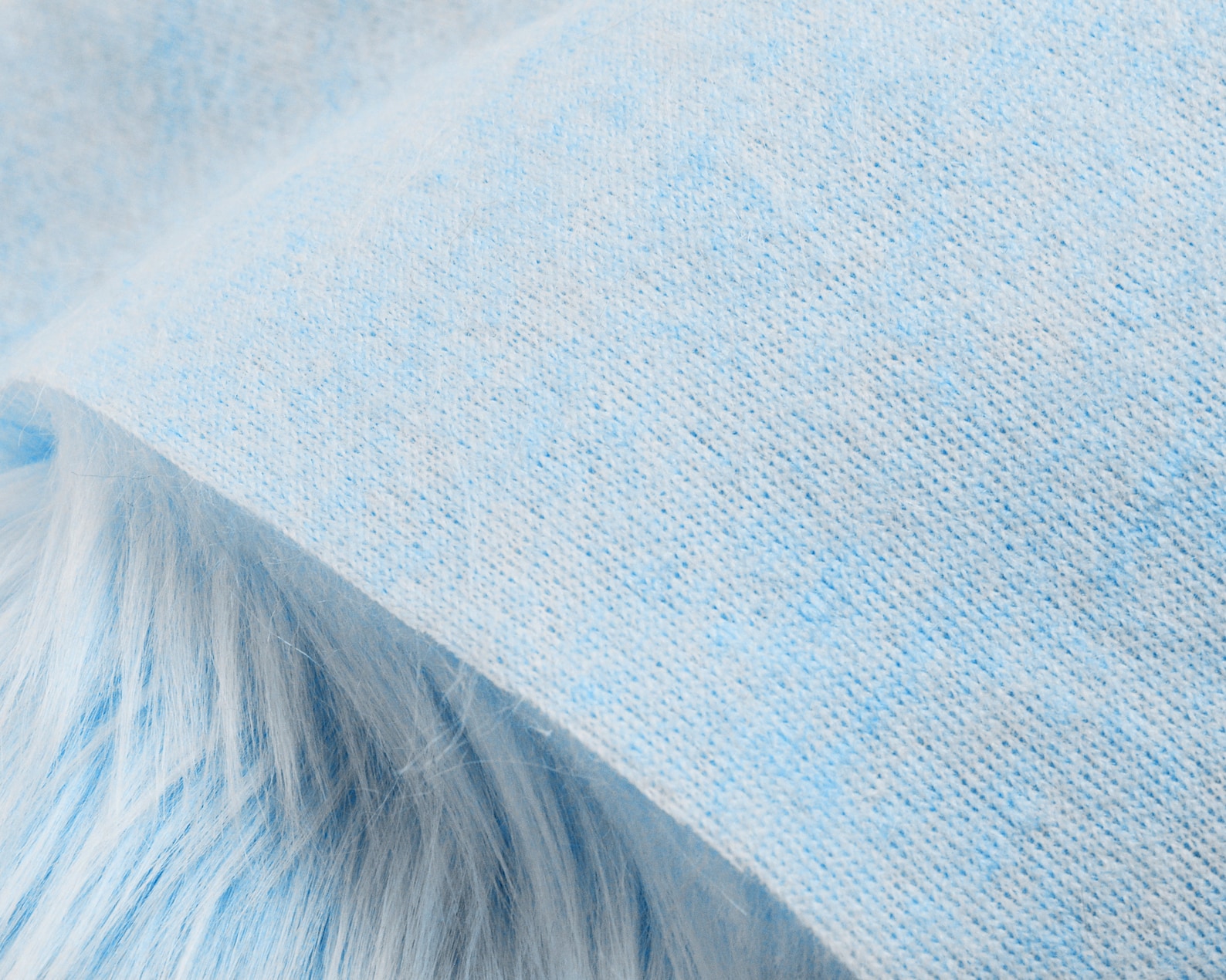 Baby Blue Faux Fur Fabric Craft Squares Baby Blue Fur Fabric Etsy