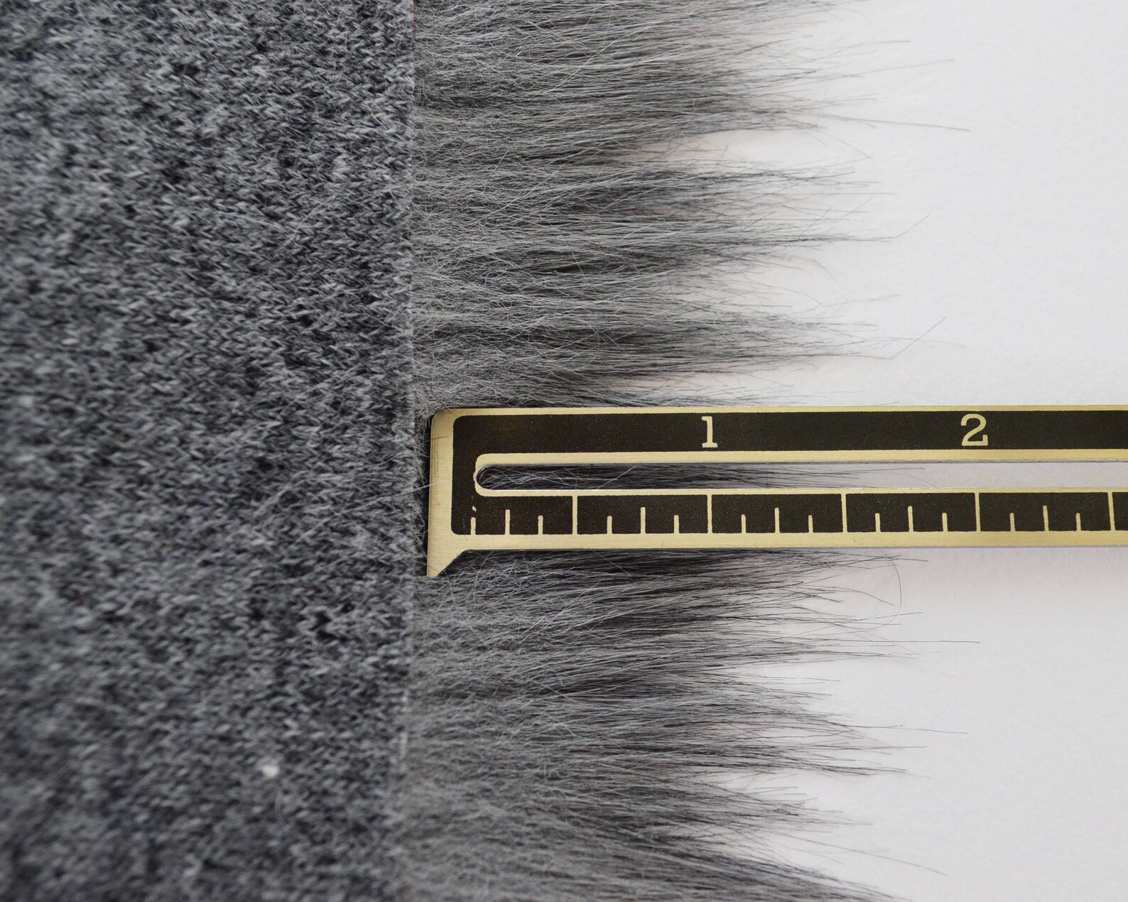 Gray Faux Fur Fabric Craft Squares Gray Fur Fabric Gray Faux Etsy