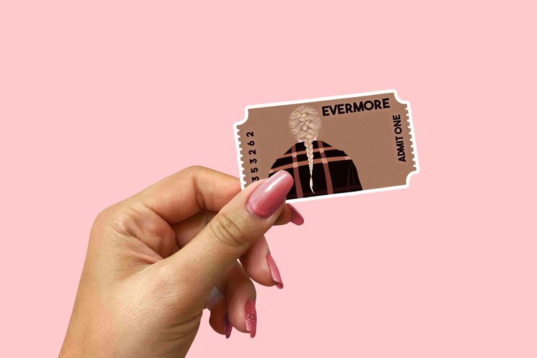 Evermore Taylor Swifts Albums Ticket Etsy