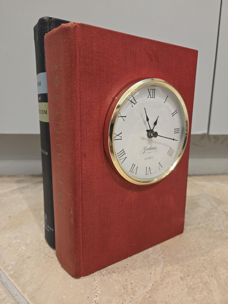 Book Clock - Etsy