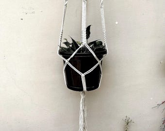 Jute Macrame Plant holder | Handmade Boho Home Decor