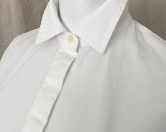 all white shirt dress