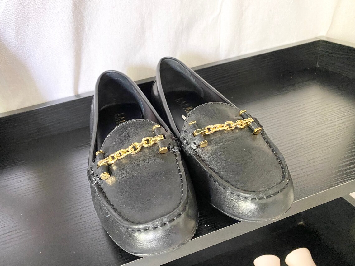 ralph lauren womens driving loafers