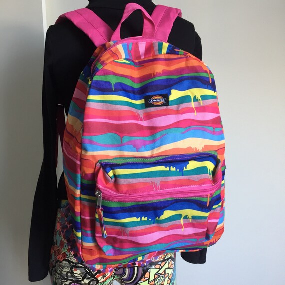 dickies rainbow backpack