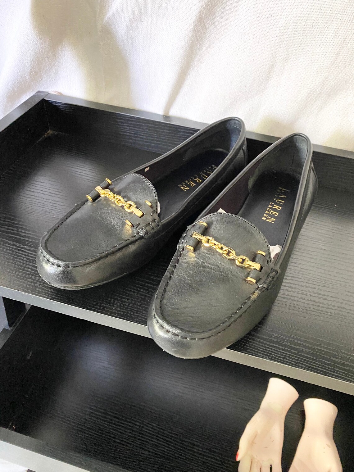 ralph lauren womens driving loafers
