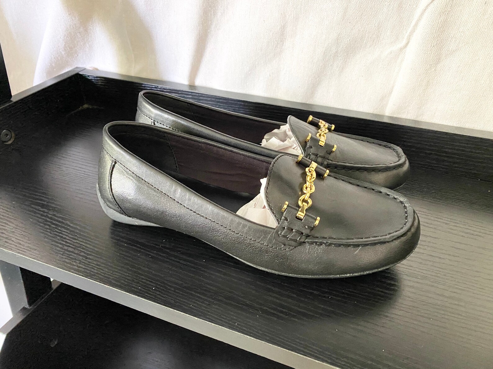 ralph lauren womens driving loafers