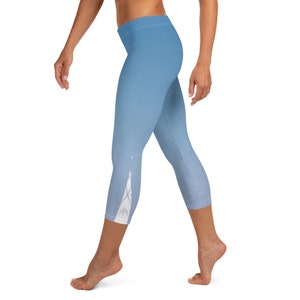 Elsa     Inspired Capri Leggings