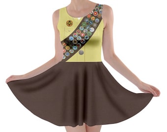 Women's Russell Wilderness Explorer Inspired Skater Dress