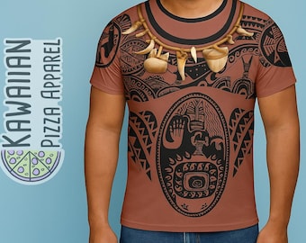 Men&#39;s Maui Inspired ATHLETIC Short Sleeve Shirt
