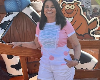 Camisa inspirada en Bo Peep para mujer