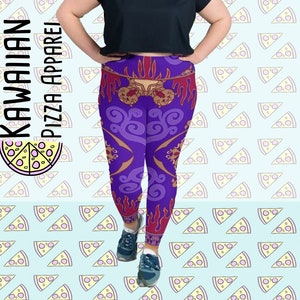 Women&#39;s Magic Carpet Inspired All-Over Print Plus Size Leggings