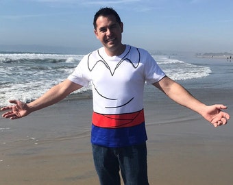 Camisa masculina inspirada no Príncipe Eric
