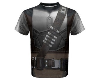 Men's Steel Bounty Hunter   Inspired Shirt