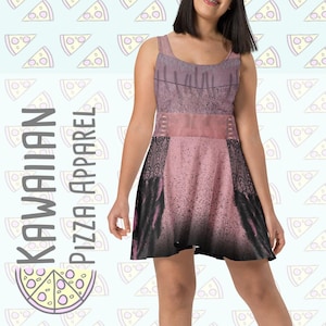 Women&#39;s Audrey Descendants Inspired Skater Dress
