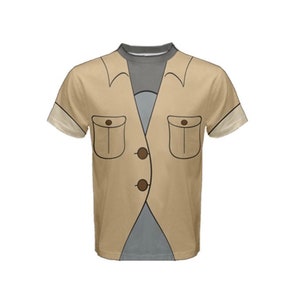 Men&#39;s Baloo Inspired Short Sleeve Shirt