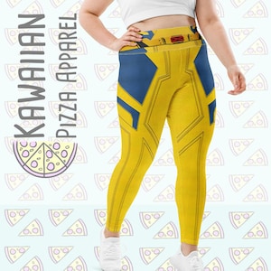 Women&#39;s Logan Inspired All-Over Print Plus Size Leggings