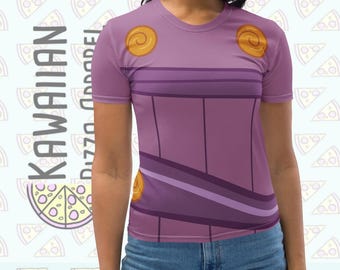 Women's Megara Inspired Short Sleeve Shirt