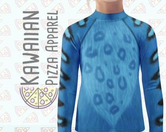 Op Derpy Tiger geïnspireerd sportief shirt met lange mouwen voor kinderen