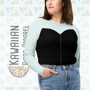 Women&#39;s Ariel Inspired Recycled long-sleeve crop top