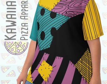 Sally inspiriertes Kurzarm-Shirt für Frauen