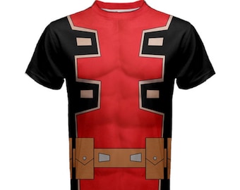 Men's Deadpool Inspired Shirt