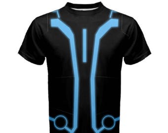 COMMANDE RAPIDE : chemise inspirée de l'héritage Tron pour homme