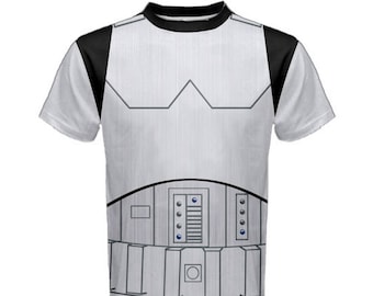 Men's Stormtrooper   Inspired ATHLETIC Shirt