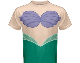 Camisa inspirada en Ariel para hombre