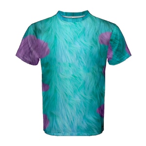 Men&#39;s Sulley Inspired ATHLETIC Short Sleeve Shirt