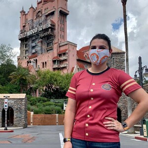 Women&#39;s Tower of Terror Bellhop Inspired Short Sleeve Shirt