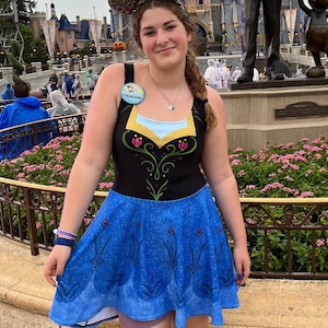 Women&#39;s Anna   Inspired Skater Dress