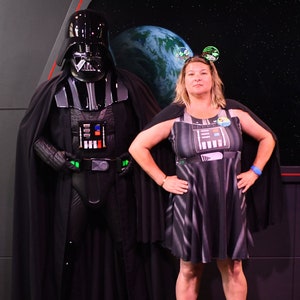 Women&#39;s Darth Vader   Inspired Skater Dress