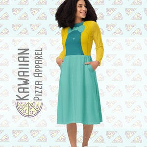 slim fit dress slacks Mad Hatter Dress – Wild Lilies main image 0