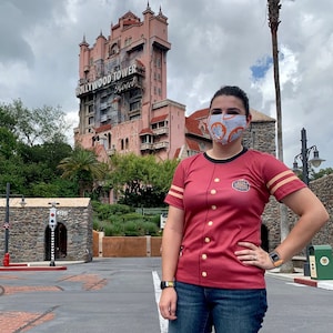 Women&#39;s Tower of Terror Bellhop Inspired Shirt