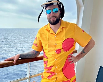 Vacation Genie Inspired Unisex button shirt