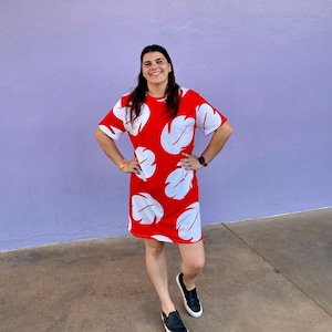 Women&#39;s Lilo Inspired T-shirt dress