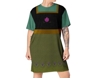 Women's Young Anna   Inspired T-shirt dress