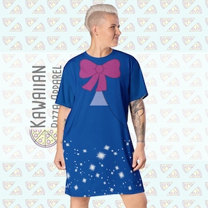 Op Fairy Godmother geïnspireerde T-shirtjurk voor dames