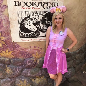 Rapunzel Inspired Sleeveless Dress