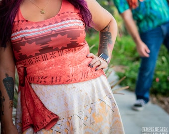 Moana Costume Adult Etsy