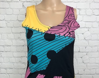 Sally Inspired Disneybound Racerback Tank Top (XS)